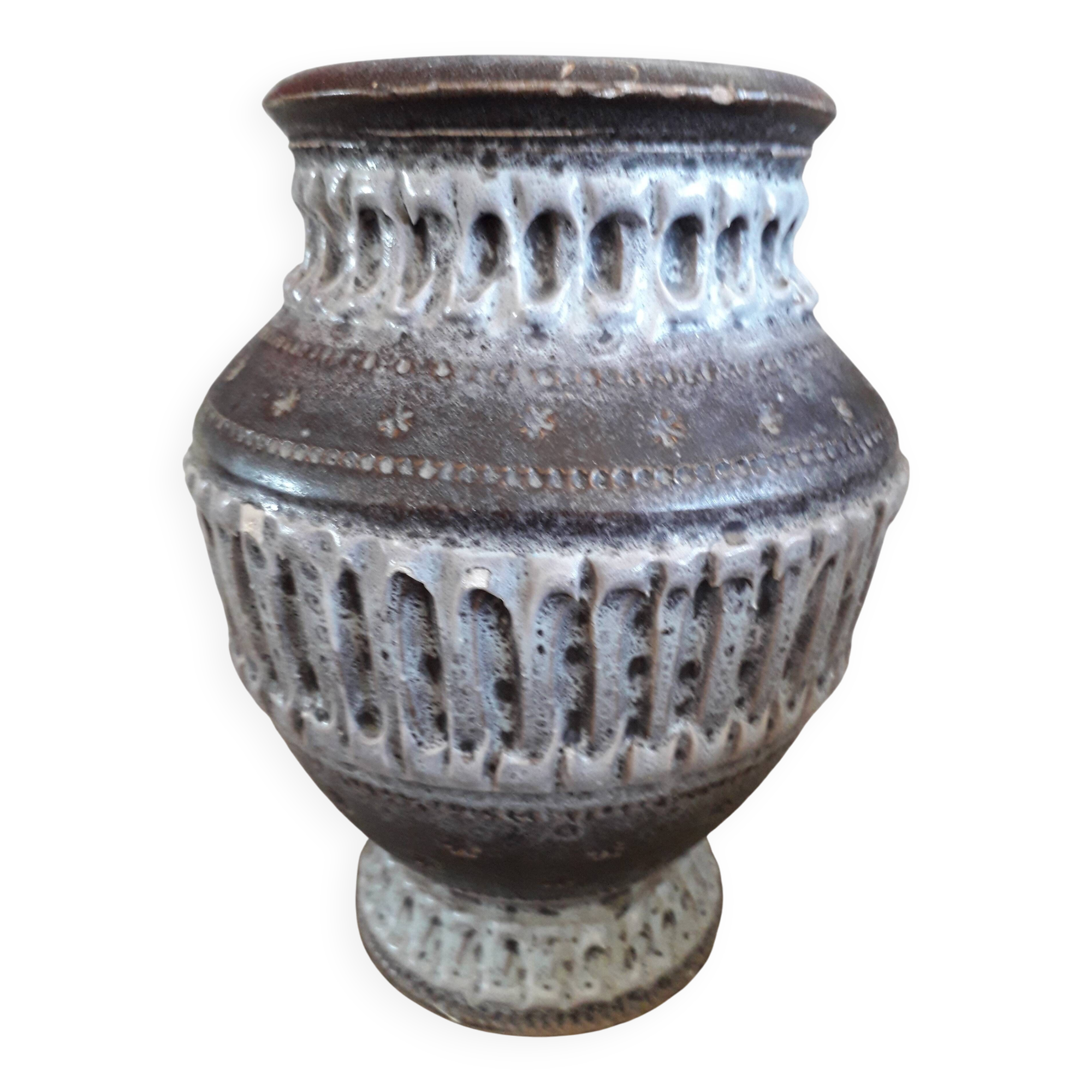 Vintage signed vase