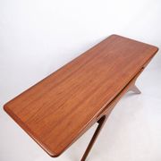 Table basse - Modèle "Smilet" - teck - Johannes Andersen - CFC Silkeborg - années 1960