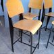 4 tabourets haut de bar design vintage