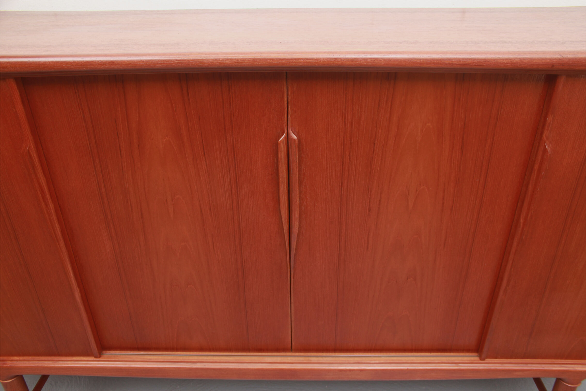1960s teak sideboard Axel Christensen with sliding doors
