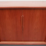 1960s teak sideboard Axel Christensen with sliding doors