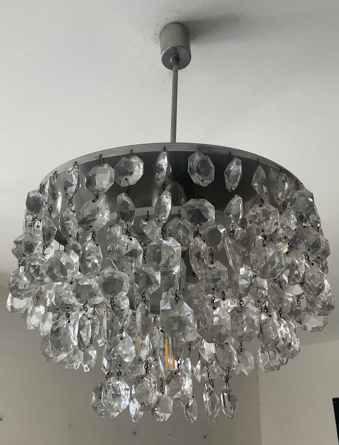 70s Tassel Cascade Chandelier