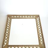 Golden mirror Maison Roche XXe 1960