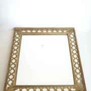 Golden mirror Maison Roche 1960s 20th century