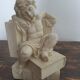 Angel bookends sitting in stone art deco 1950