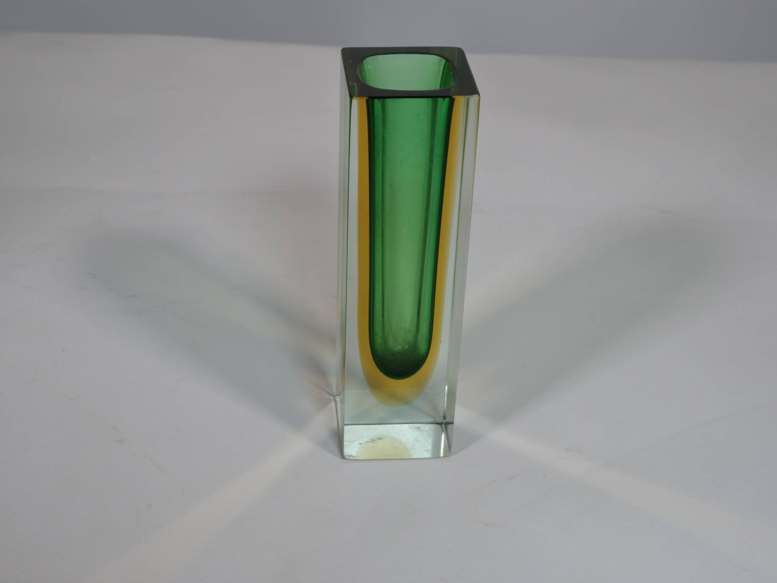 Murano Sommerso Glass Vase by Flavio Poli, 1970