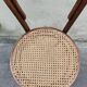 Vintage Fishel bistro chair in curved wood
