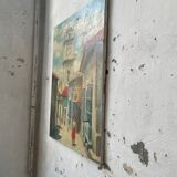 Canvas oil landscape alley 60x80cm