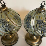 Paire de lampes tactiles