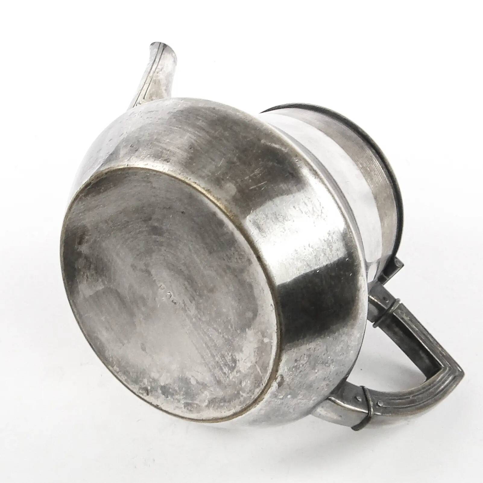 Art Nouveau silver-plated brass teapot, WMF, Germany, early 20th century