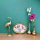 Vintage frame and rose by Redouté