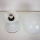 All Glass Table Lamp by Valasske Mezirici, 1960s, Czechoslovakia