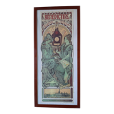 Benedictine advertising poster " Mucha "