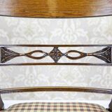 Vintage Oak Armchairs, 1940s, Set of 4