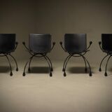 Set of 4 Rare Gigi Chairs by Boonzaaijer & Mazairac for Hennie de Jong Int.