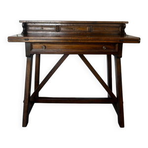 Bureau à gradin en merisier