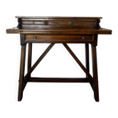 Graduated desk in cherry wood