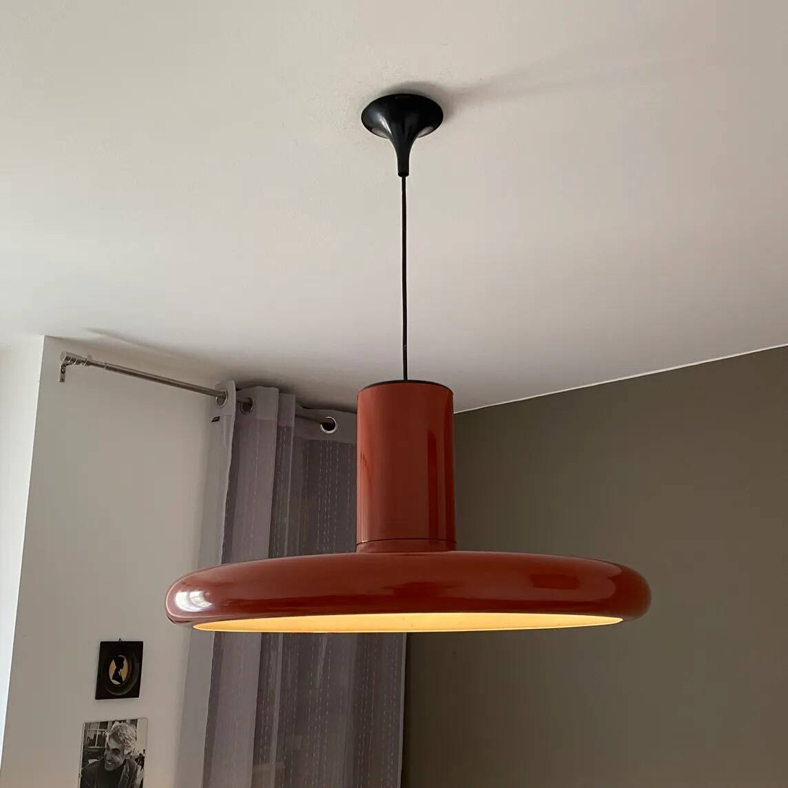 Pendolita suspension by Lita version XXL. 1970. 60cm.