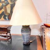 Vase mounted as a lamp