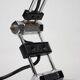 Vintage industrial chrome Aluminor lamp