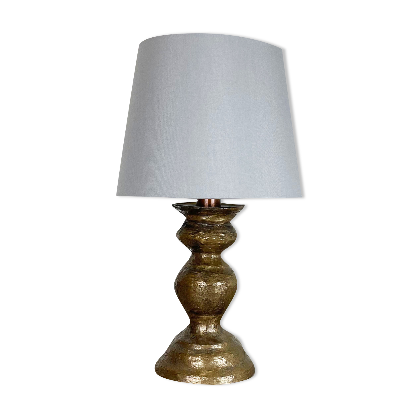 Original Kalmar Style Hollywood Regency Bronze Table Light, Austria, 1960s