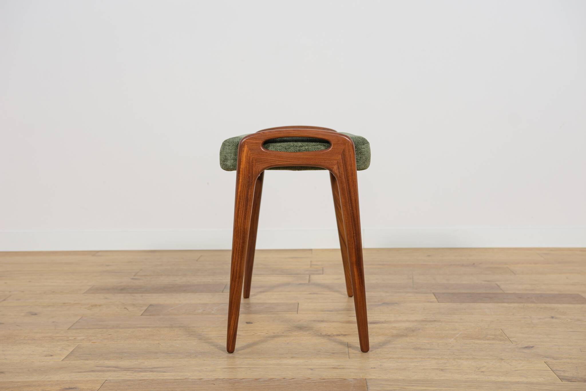 Mid-century teak stool, Denmark, 1960s