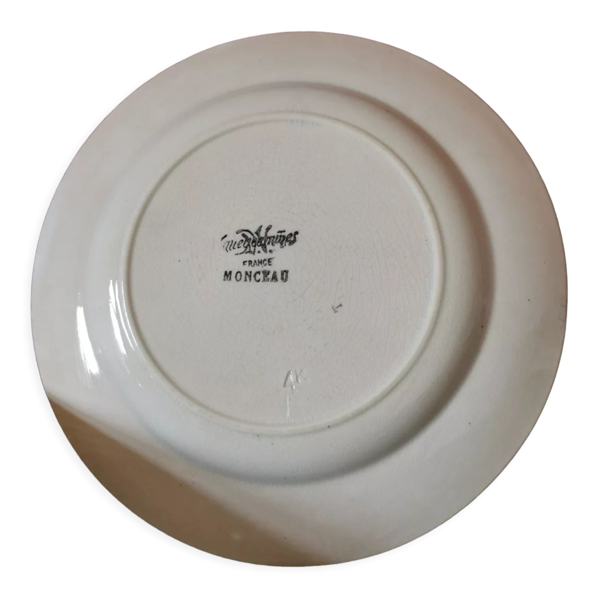 Monceau Sarreguemines plates