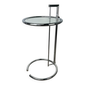 Table d’appoint design - chrome