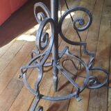 Lampadaire fer forgé