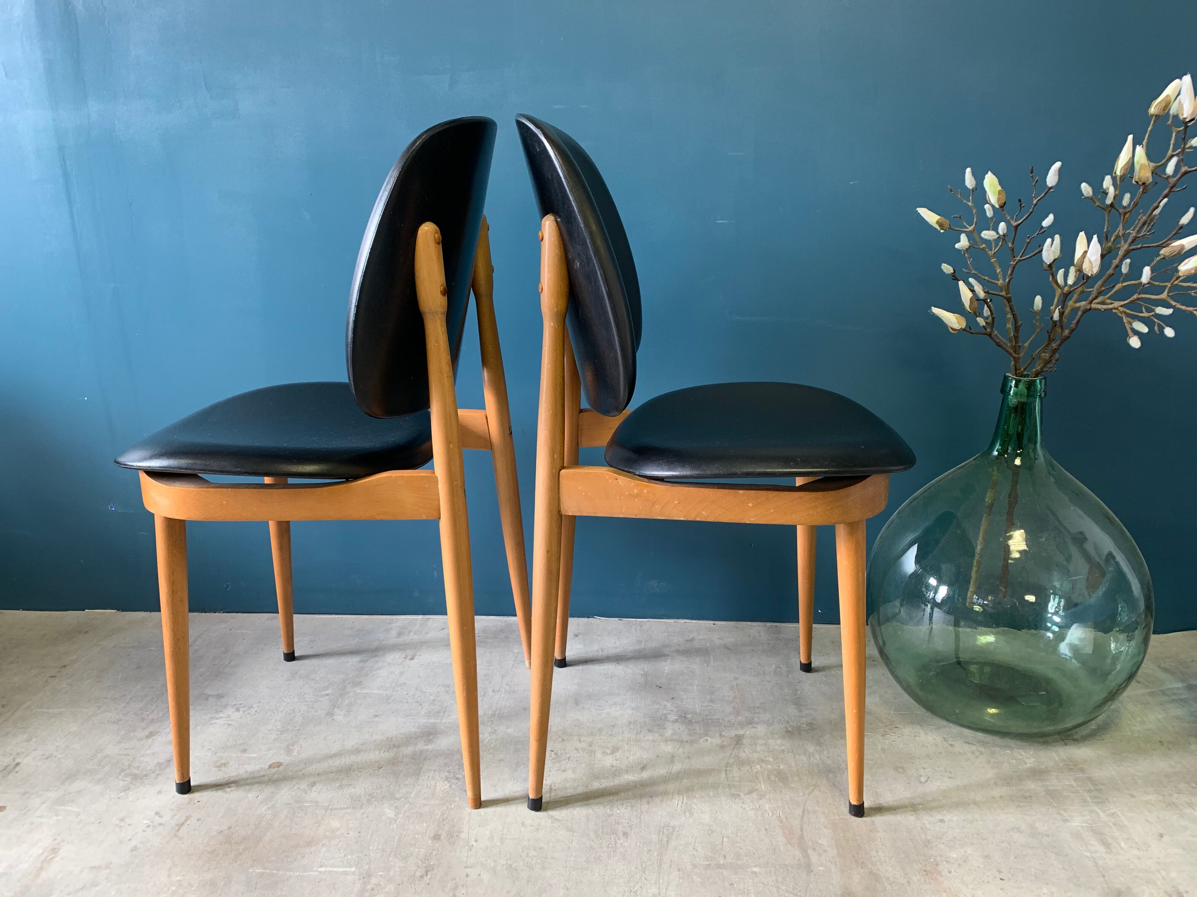 Pair of "Pegasus" chairs from Baumann