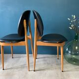 Pair of "Pegasus" chairs from Baumann