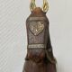 Oriental wooden horses ornaments brass and mother-of-pearl antiques