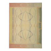 Tapis kilim en point de croix vintage fait main 180 cm x 256 cm