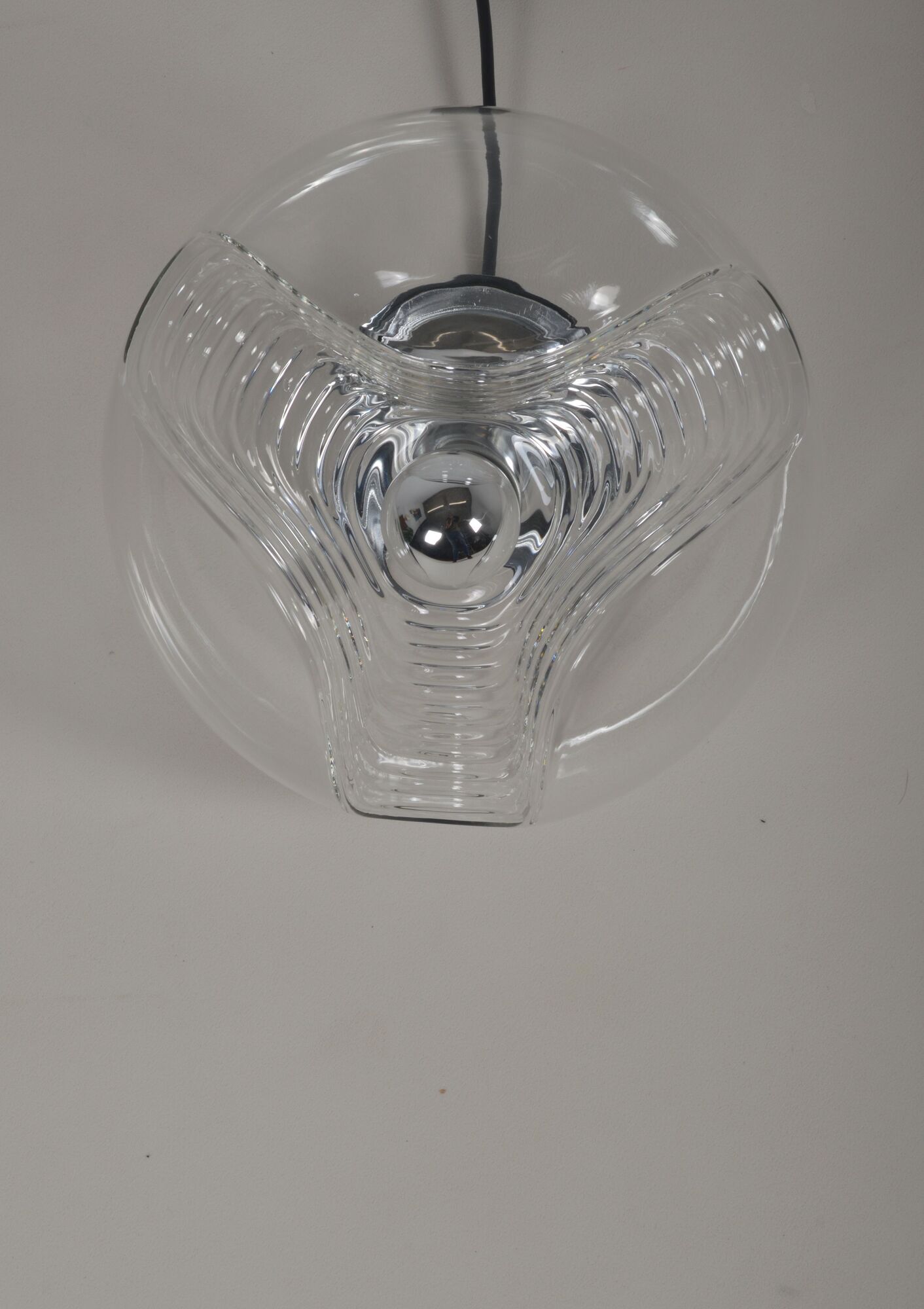 Peill & Putzler 'Futura' or 'Wave' pendant lamp, 1974