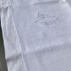 JP embroidered sheet highlighted wide bumblebee dot triangles