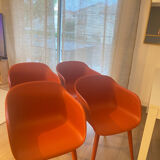 Set of 4 muuto chairs