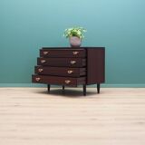 Commode en acajou, années 60, design danois, fabriquée au Danemark