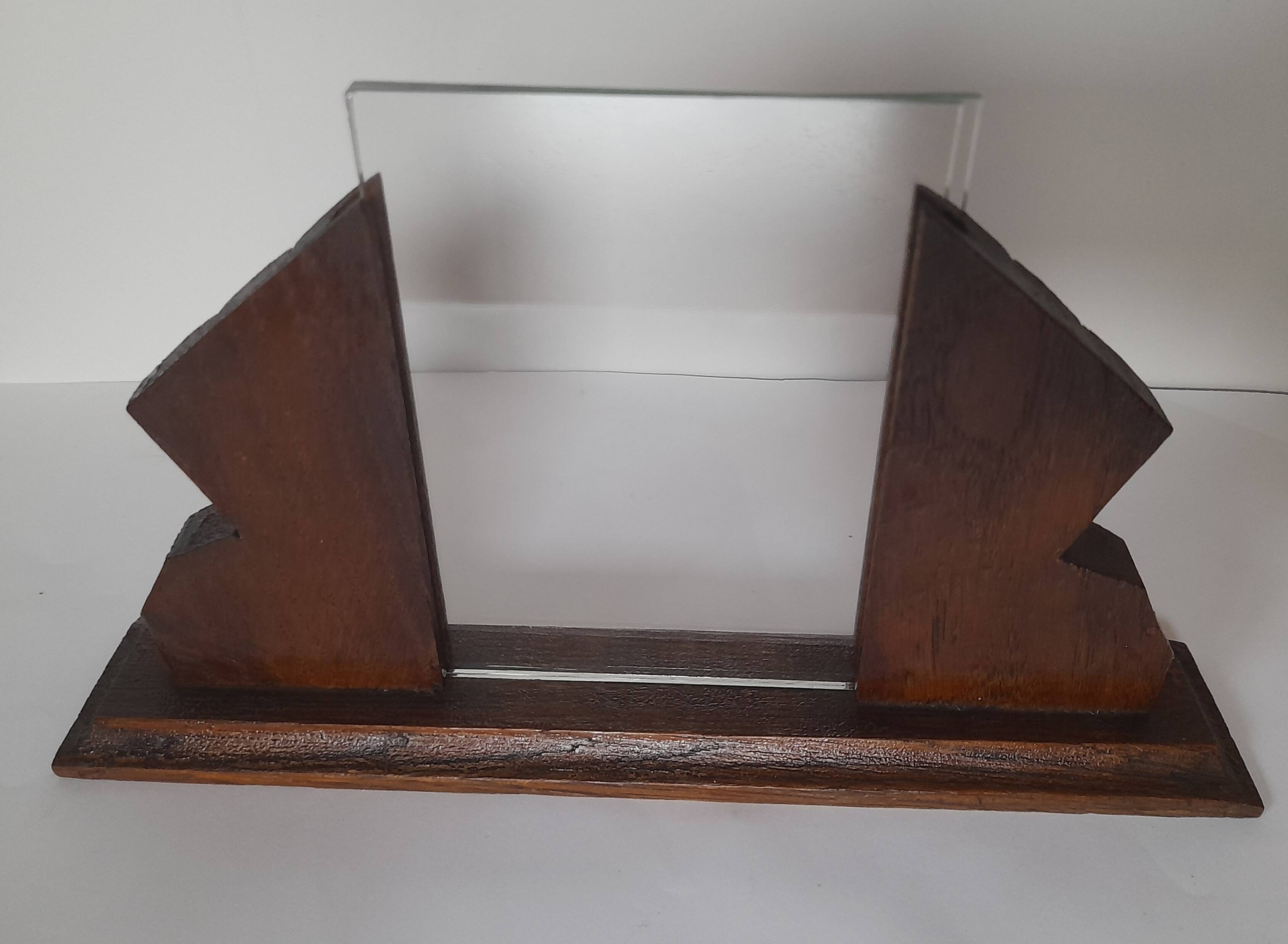 Art Deco wooden photo frame