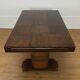 Massive and expandable art deco brutalist table