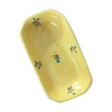 Yellow ceramic butter maker