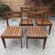 Vintage wooden chairs from the 60s