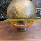 Gold leaf ball lamp