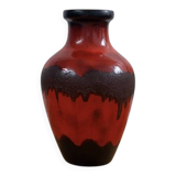 Large Fat Lava vase from West Germany, vintage.