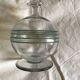 Art Deco carafe with gold trim