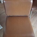 Leather armchair set
