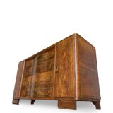 Italian Art deco walnut sideboard