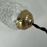 Antique cascade 3-bulb vintage chandelier