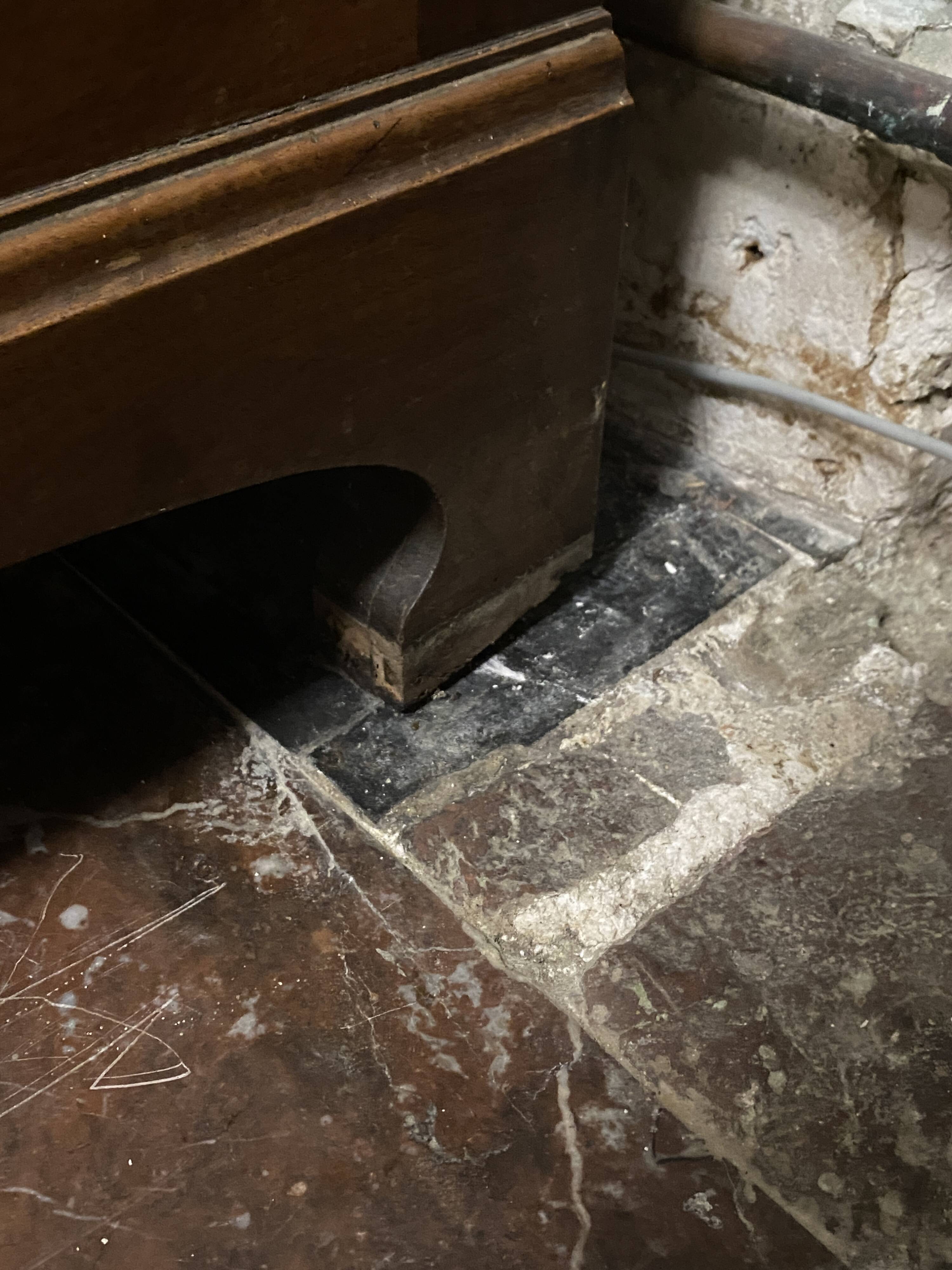 Mahogany china cabinet