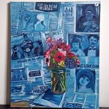 Oil on canvas signed Fernand Proust 1978 - 55 x 46 cm
