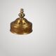 Lampe de Table Verre Murano Laiton Champignon Design Moderne Ans ‘70